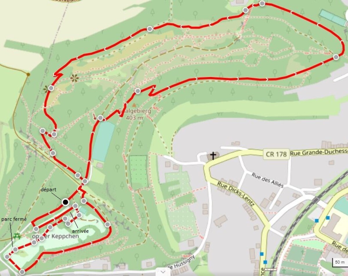 Cross Duathlon open — Course à pied