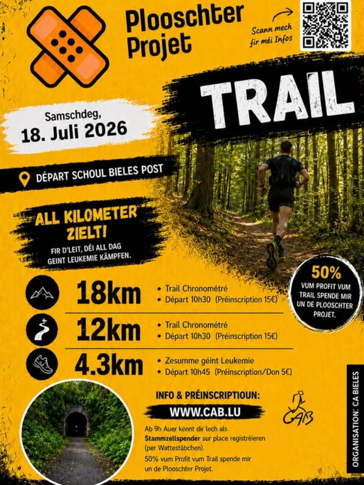 Flyer 2026 — Plooschter Projet Trail