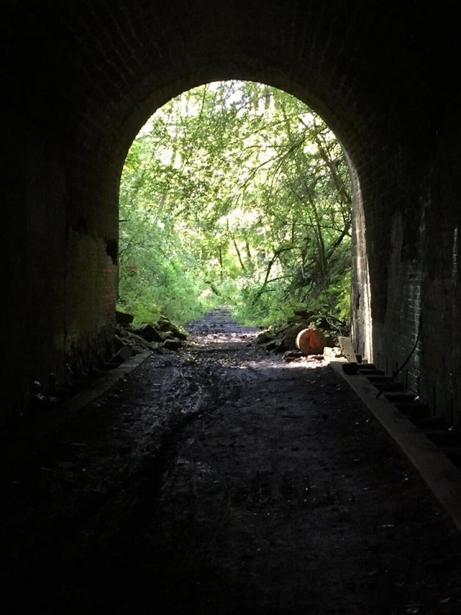 Tunnel – Plooschter Projet Trail · Foto 4