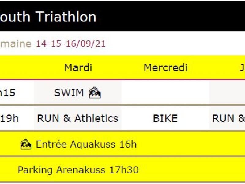 CAB Youth Triathlon