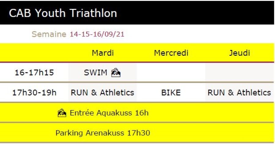 CAB Youth Triathlon · Foto 1