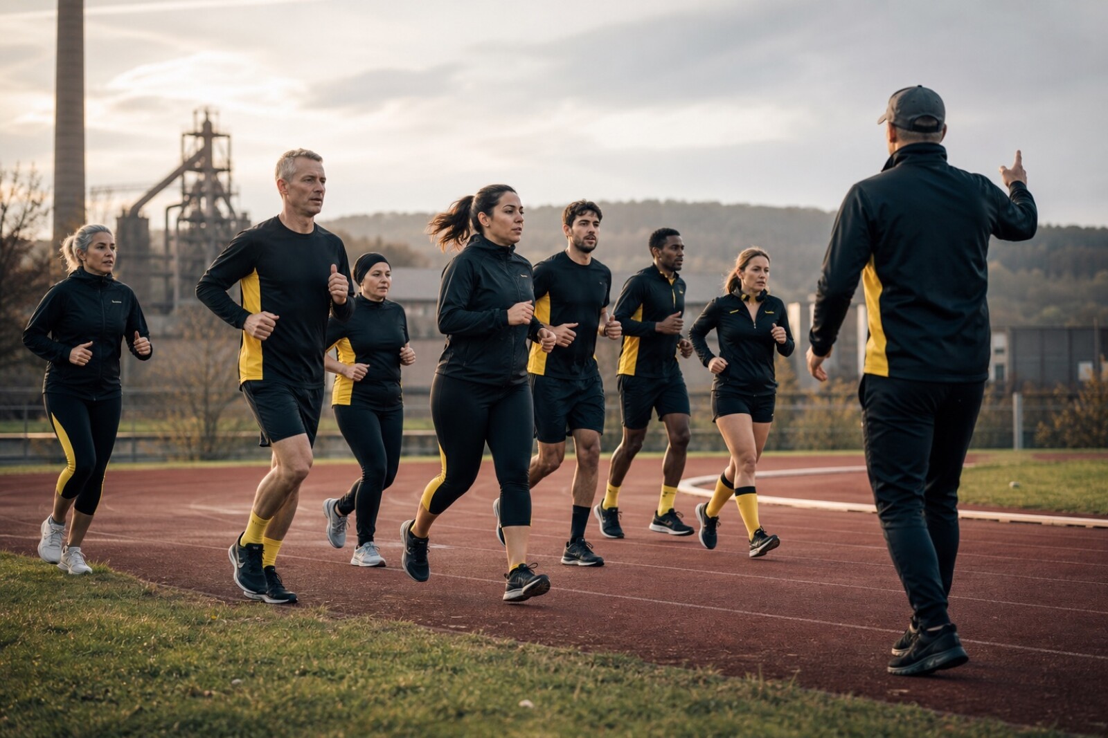 Erwuesse CAB-Leefer bei engem begleete Gruppentraining